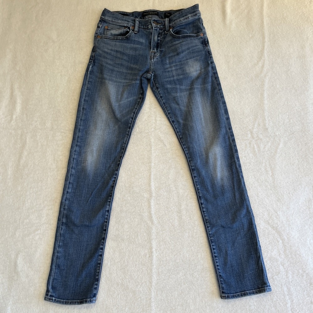 Lucky Brand Jeans Woman's 29/32 Blue 110 Skinny Blue Denim Med Wash